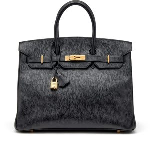 Hermès Birkin  35 Black 89 Ardennes