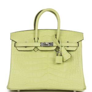 Hermès Kelly  25 Jaune Bourgeon R9 Alligator Matt 2021 Z