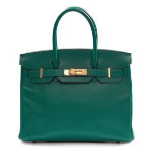 Hermès Birkin  30 Vert Malachite Z6 Epsom 2018 C