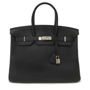 Hermès Birkin  35 Black 89 Togo 2010 N