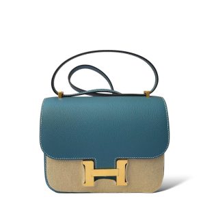 Hermès Constance  18 Blue Jean  75 Epsom 2024 W