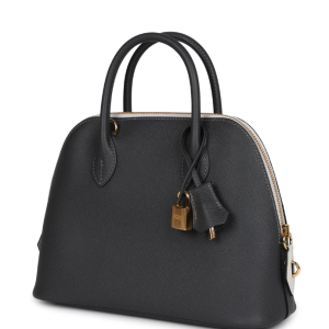 Hermès Bolide  25 Graphite 88, Gris Pale M4 Epsom 2023 B
