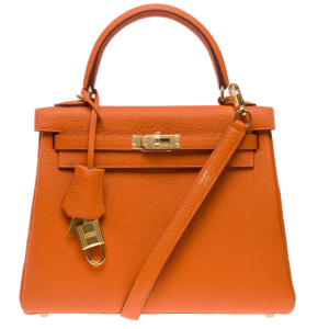 Hermès Kelly  25 Orange H 93 Togo 2024 W