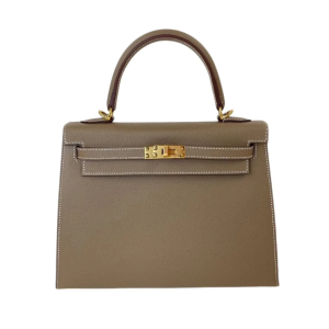 Hermès Kelly Sellier 25 Etoupe  18 Epsom 2024 W