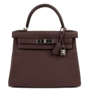 Hermès Kelly  25 Rouge Sellier 0G Togo B