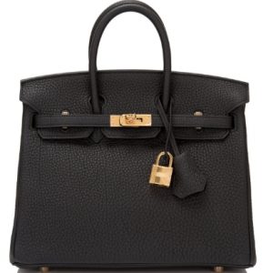 Hermès Birkin  25 Black 89 Togo 2024 B