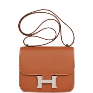 Hermès Constance Mirror 18 Gold 37 Epsom 2024 W