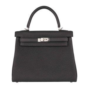 Hermès Kelly  25 Black 89 Togo 2024 W