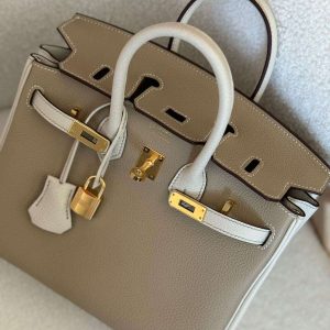Hermès Birkin HSS 25 Craie  10, Trench S2 Togo 2024 B
