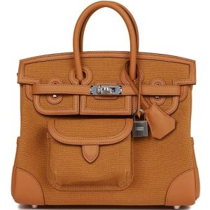 Hermès Birkin Cargo 25 Sesame 2S Swift, Toile 2024 W