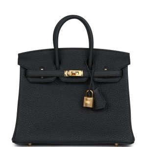 Hermès Birkin  25 Black 89 Togo 2024 W