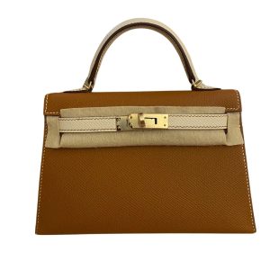 Hermès Kelly Bicolor & HSS & Sellier 20 Gold 37, Nata I2 Epsom 2024 W