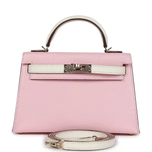 Hermès Kelly HSS 20 Nata I2, Rose Sakura 3Q Chevre Myzore 2024 W
