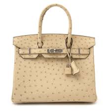 Hermès Birkin  30 Parchemin 3C Ostrich 2012 P