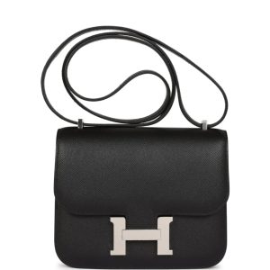 Hermès Constance  18 Black 89 Epsom W