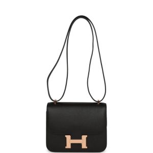Hermès Constance  18 Black 89 Epsom W