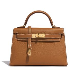 Hermès Kelly Sellier 20 Gold 37 Epsom 2022 U