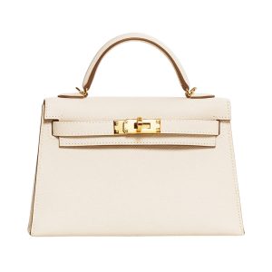 Hermès Kelly Sellier 20 Craie  10 Epsom 2024 W