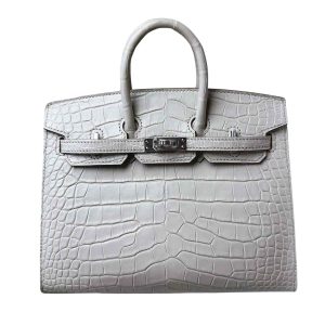 Hermès Birkin Sellier 20 Beton 8L Alligator Matt 2024 W