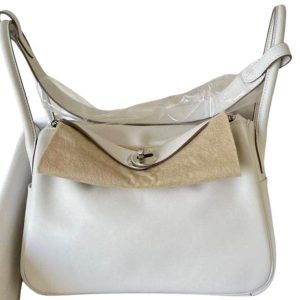 Hermès Lindy Verso 26 Gris Pearl 80 Swift 2024 W