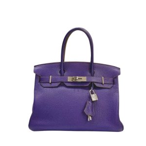 Hermès Birkin  30 Iris 9K Togo 2010 N