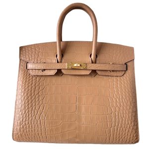 Hermès Birkin  25 Chai 0M Alligator Matt 2024 B