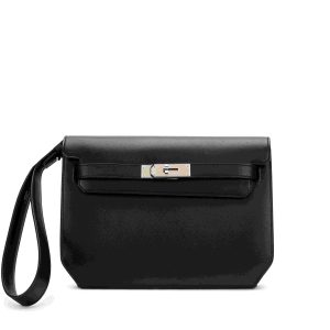 Hermès Kelly Depeche Black 89 Evercolor 2024 W