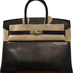 Hermès Birkin  20 Black 89 Lizard 2024 B