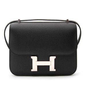 Hermès Constance Mirror 18 Black 89 Epsom 2024 W