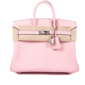 Hermès Birkin  25 Rose Sakura 3Q Swift 2024 W