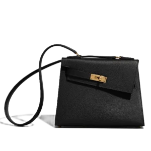 Hermès Kelly En Desordre & Sellier 20 Black 89 Epsom 2024 W