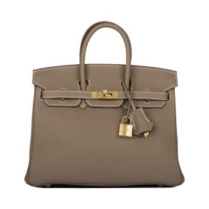 Hermès Birkin  25 Etoupe  18 Togo 2024 B