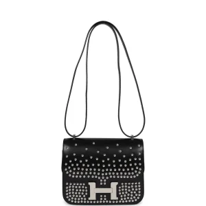 Hermès Constance Clouté 18 Black 89 Box 2024 B