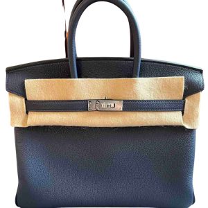 Hermès Birkin  25 Navy 7U Togo W
