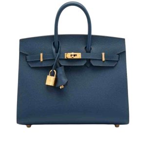 Hermès Birkin  25 Blue de Prusse  7P Epsom 2023 B
