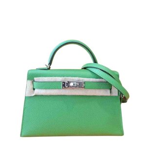 Hermès Kelly Sellier 20 Vert Yucca A8 Epsom N/A N/A