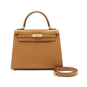Hermès Kelly Sellier 25 Gold 37 Epsom 2024 W