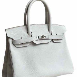 Hermès Birkin  30 Gris Pale M4 Epsom 2023 B