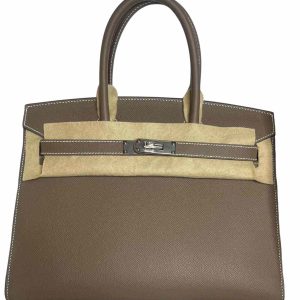 Hermès Birkin Sellier 30 Etoupe  18 Epsom 2024 W