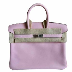 Hermès Birkin  25 Rose Sakura 3Q Swift 2024 W