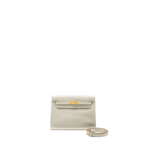 Hermès Kelly Danse & Verso White 01 Evercolor 2024 W
