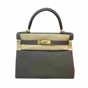 Hermès Kelly  28 Gris Etain 8F Togo 2020 Y