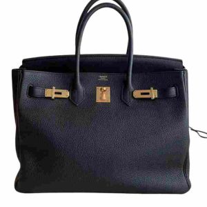 Hermès Birkin  35 Black 89 Togo 2021 Z