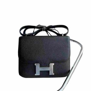 Hermès Constance  18 Black 89 Epsom 2015 T