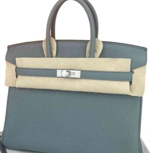 Hermès Birkin  25 Vert Amande 63 Togo 2023 B
