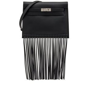 Hermès Kelly Danse & Anate Black 89 Swift 2024 W