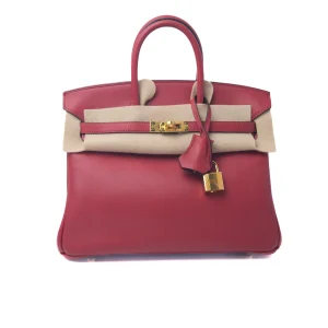 Hermès Birkin  25 Rouge Grenat K1 Swift 2016 X