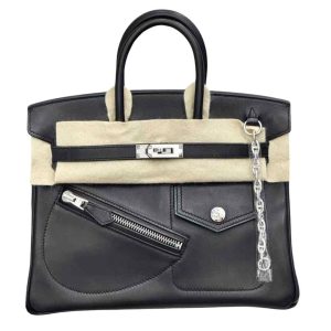 Hermès Birkin Rock 25 Black 89 Volupto 2024 W