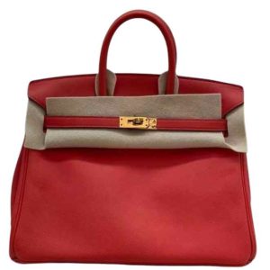 Hermès Birkin  25 Rouge Pivoine 2R Swift 2017 A