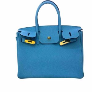 Hermès Birkin  30 Blue Du Nord P3 Togo 2019 D